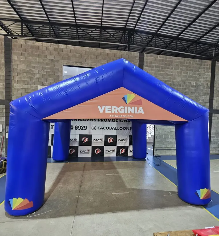 Produto inflável com impressão total